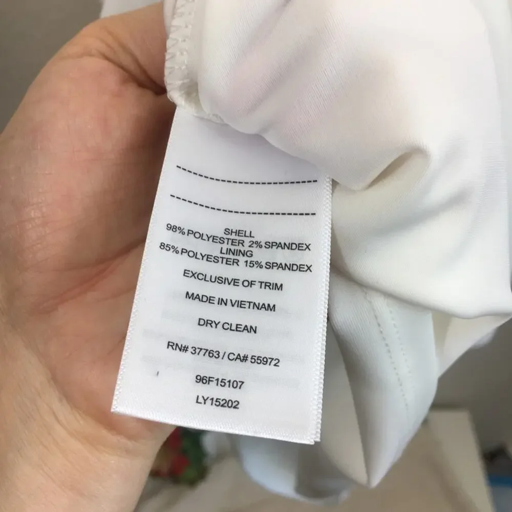 Laundry by shelli segal white bodycon dress 2 - Picture 6 of 7